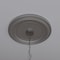Ekena Millwork PVC Medallion (Canopies up to 11 1/2"), 19"OD x 3 1/2"ID x 1 1/2"P, Metallic Silver Metallic CMP19TRCSV - alternate 6